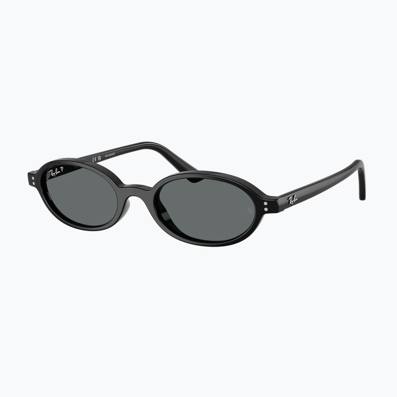 Ochelari de soare Ray-Ban Khal Bio-Based black/dark grey 4