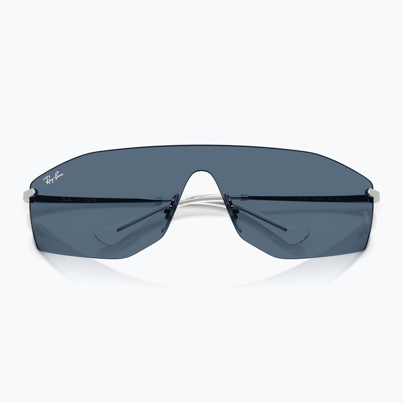 Ochelari de soare Ray-Ban Alix Bio-Based silver/dark blue 4