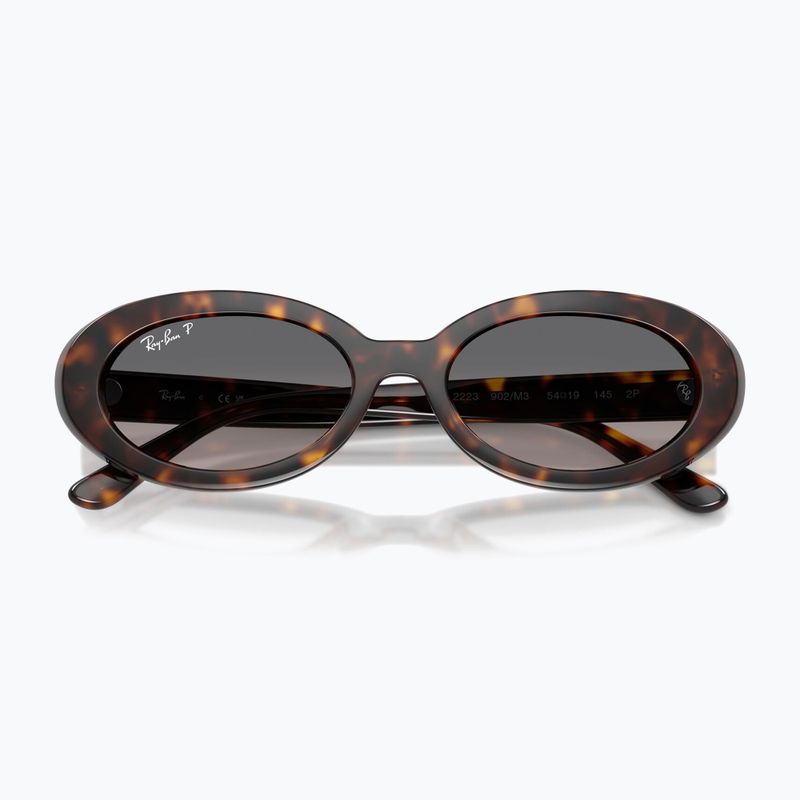 Ochelari de soare Ray-Ban RB2223 havana/gradient grey 3