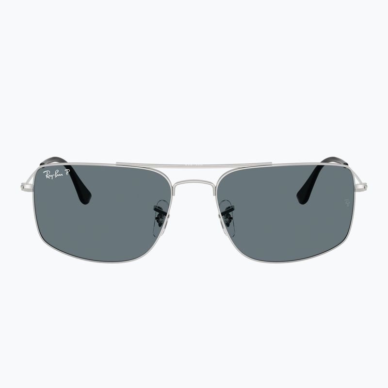 Ochelari de soare Ray-Ban Explorer III silver/dark blue polarized 2