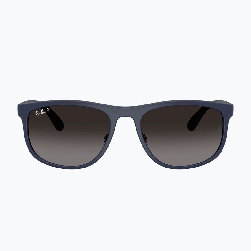 Ochelari de soare Ray-Ban RB4468 Liteforce matte sand dark blue/grey gradient 2
