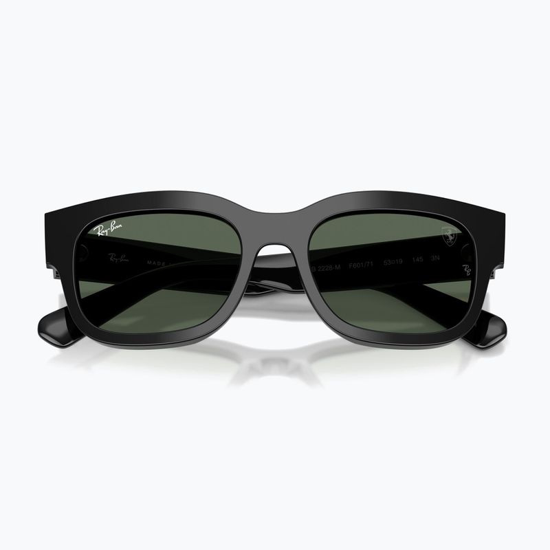 Ochelari de soare Ray-Ban RB2228M Scuderia black/dark green 3