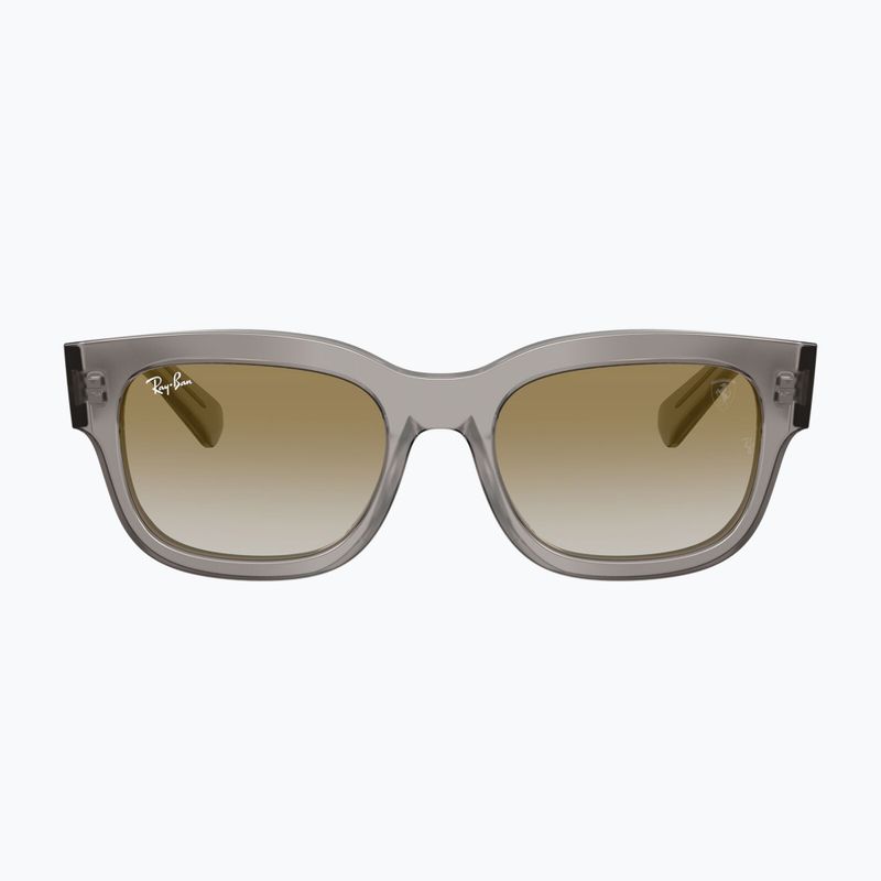 Ochelari de soare Ray-Ban RB2228M Scuderia transparent grey/brown mirror gold 2