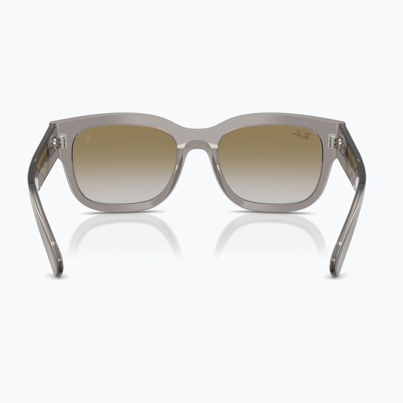 Ochelari de soare Ray-Ban RB2228M Scuderia transparent grey/brown mirror gold 5