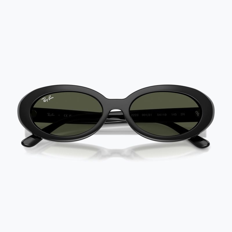 Ochelari de soare Ray-Ban RB2223 black/green 3
