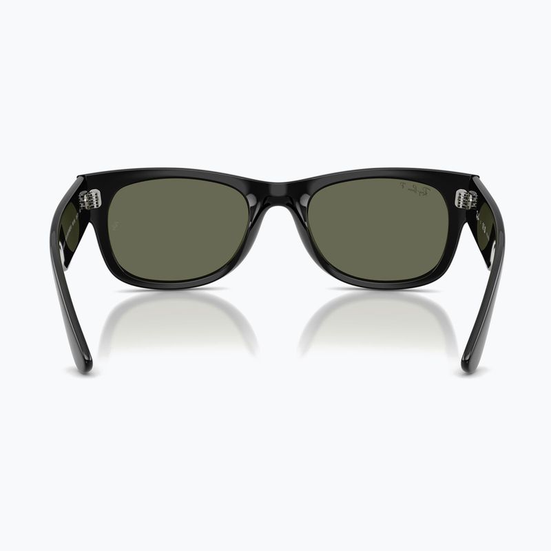 Ochelari de soare Ray-Ban Mega Wayfarer II black/green 5