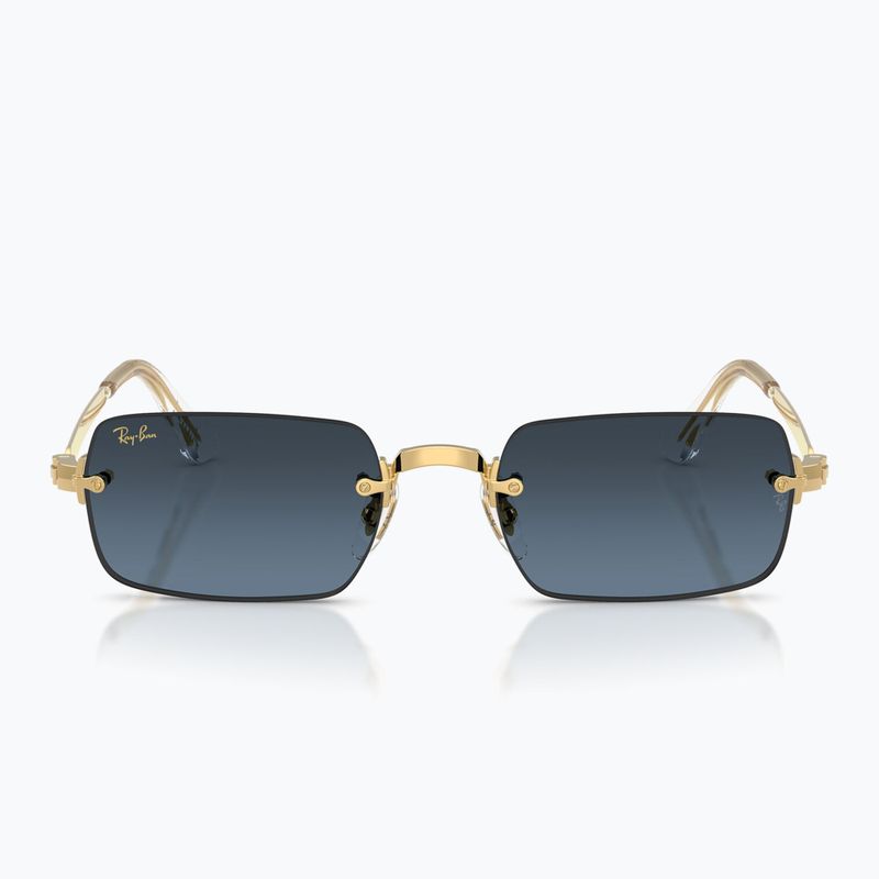 Ochelari de soare Ray-Ban RB3928 By A$Ap Rocky arista gold/blue grey 2