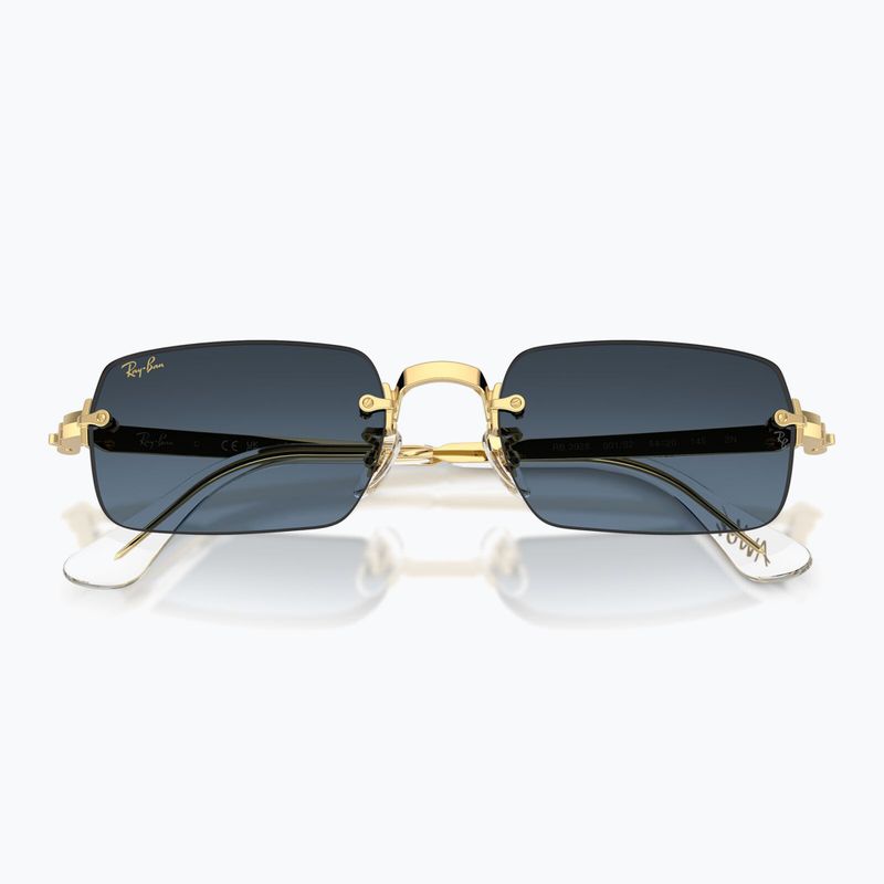 Ochelari de soare Ray-Ban RB3928 By A$Ap Rocky arista gold/blue grey 3