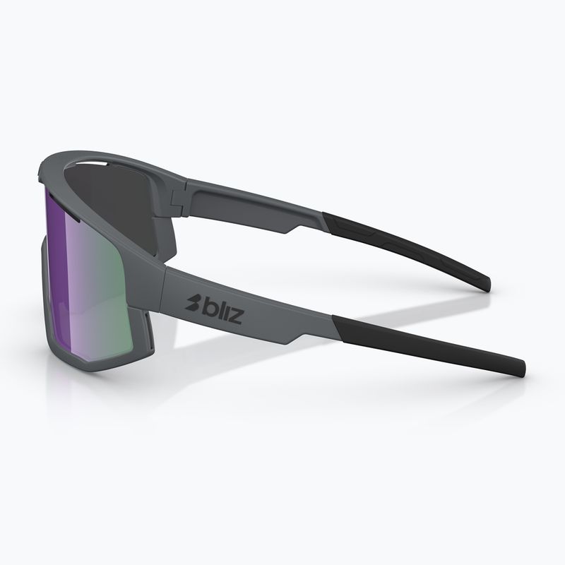 Ochelari de soare Bliz Fusion matte grey/smoke purple multi 5