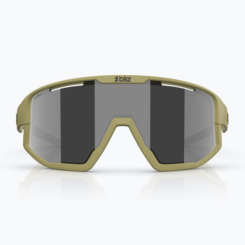 Ochelari de soare Bliz Fusion matte amber green/smoke silver mirror 2