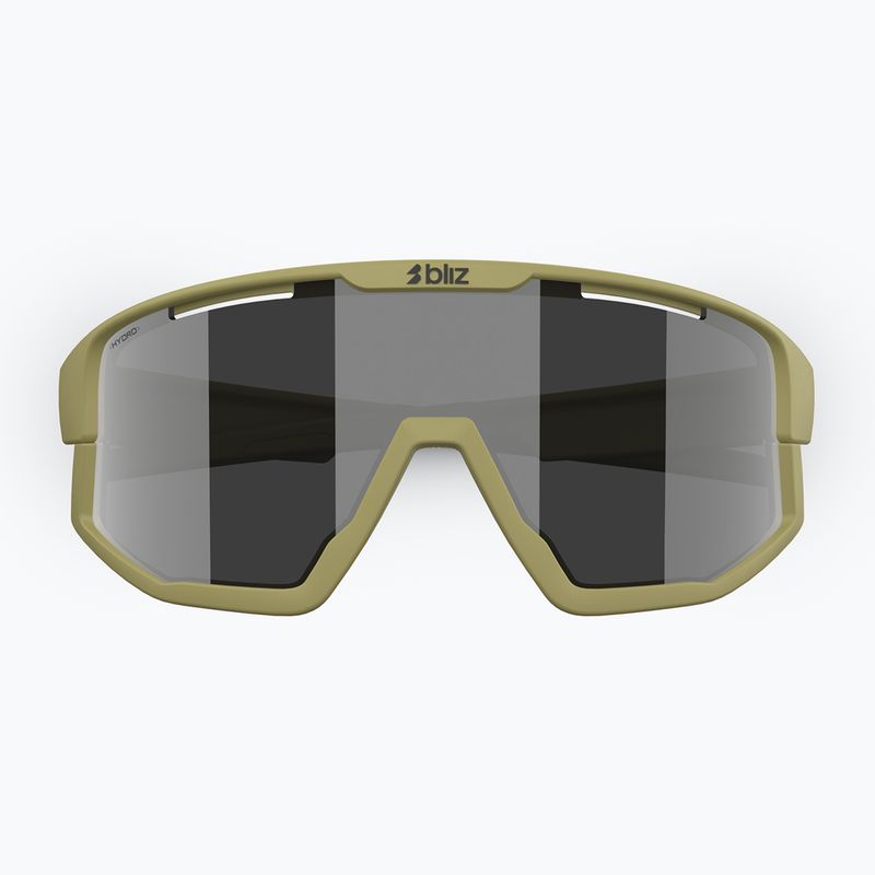 Ochelari de soare Bliz Fusion matte amber green/smoke silver mirror 3
