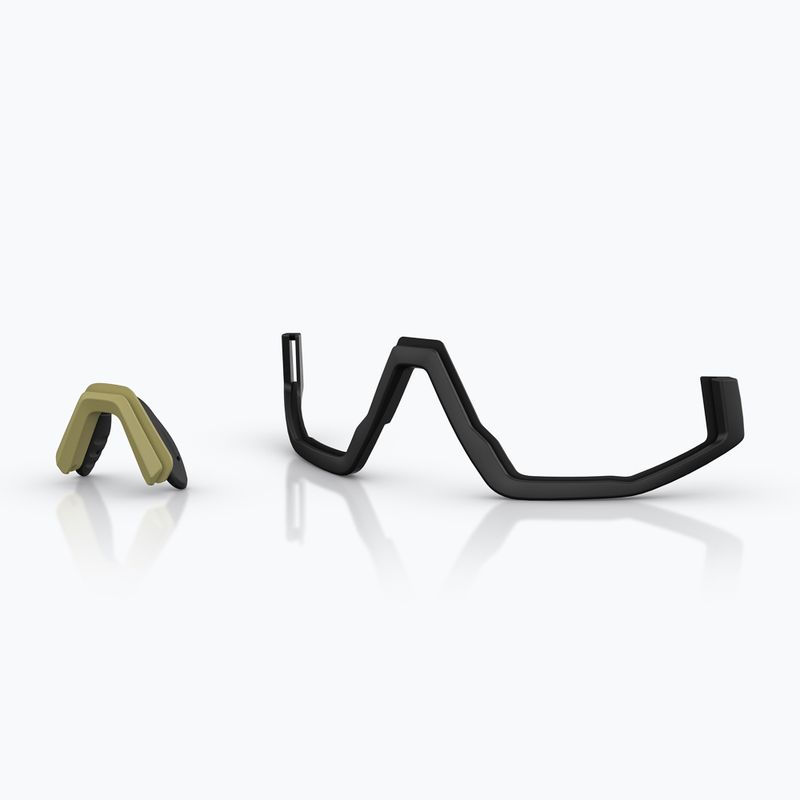 Ochelari de soare Bliz Fusion matte amber green/smoke silver mirror 6