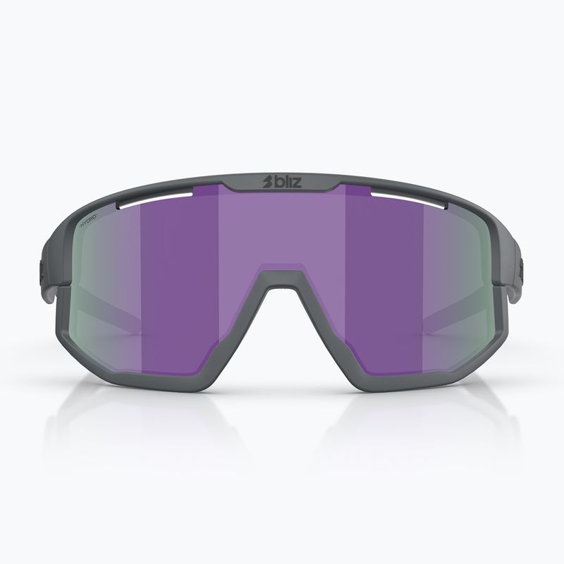 Ochelari de soare Bliz Fusion Small matte grey/smoke purple multi 3