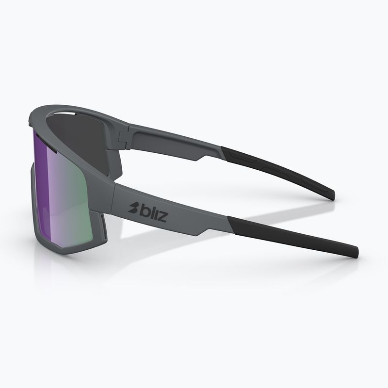 Ochelari de soare Bliz Fusion Small matte grey/smoke purple multi 5