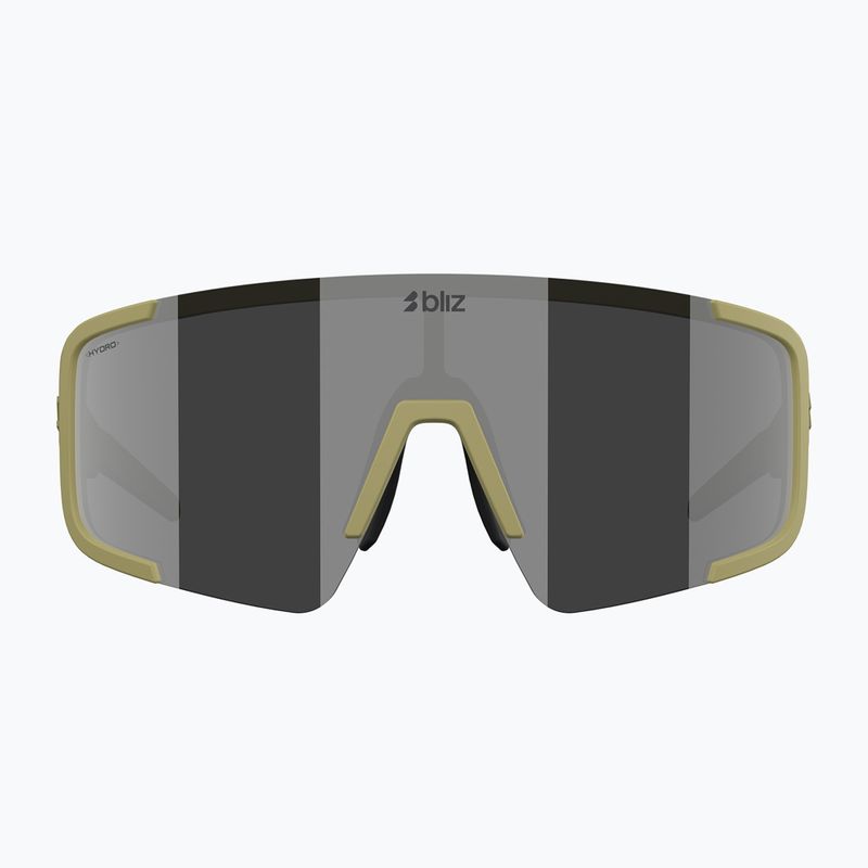 Ochelari de soare Bliz P003 matte amber green/smoke silver mirror 2