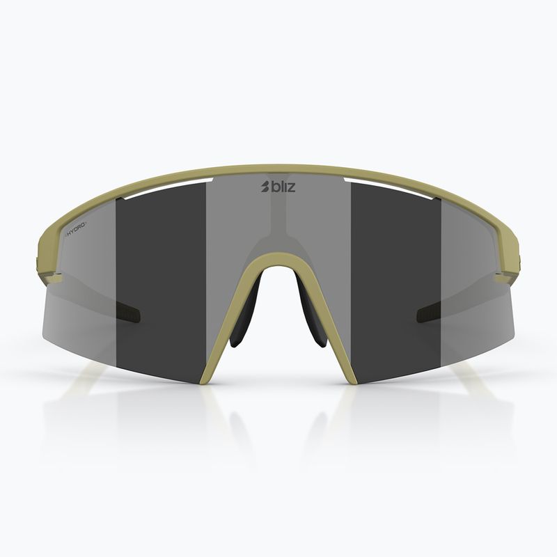 Ochelari de soare Bliz P006 matte amber green/smoke silver mirror 2