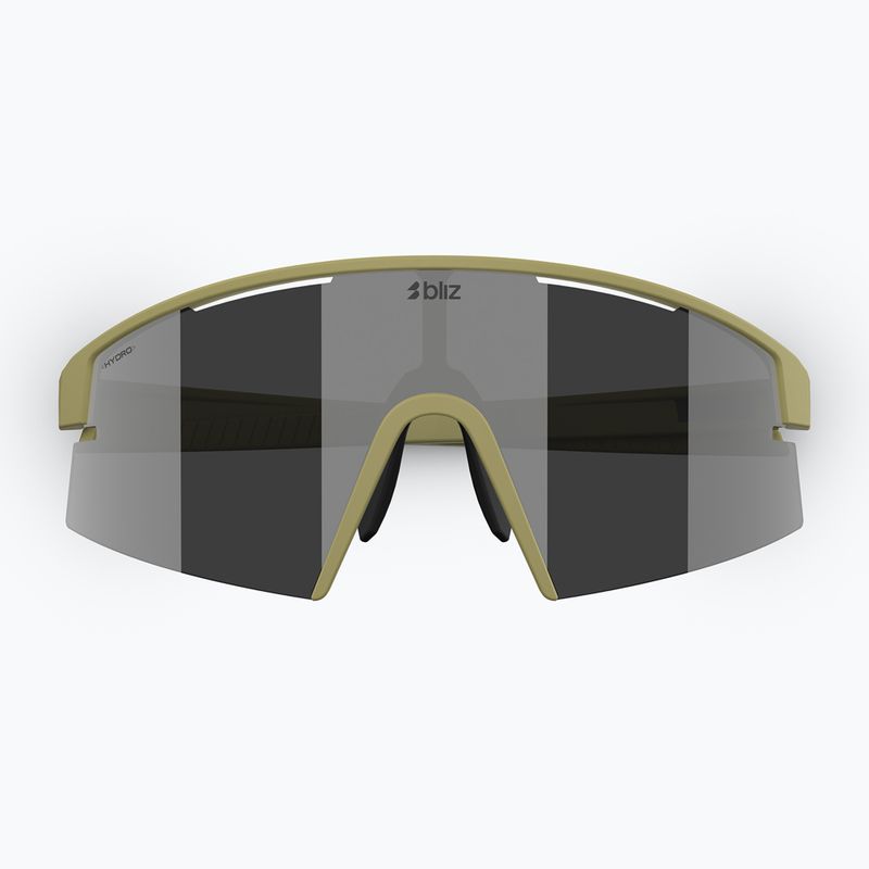 Ochelari de soare Bliz P006 matte amber green/smoke silver mirror 3
