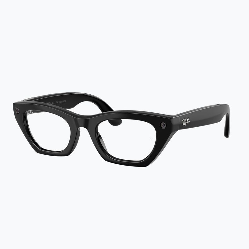 Ochelari cu cameră Ray-Ban Meta Zena shiny black/clear 5