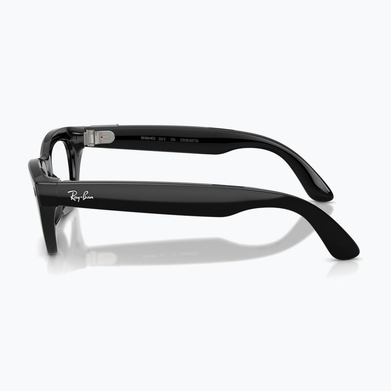 Ochelari cu cameră Ray-Ban Meta Zena shiny black/clear 6