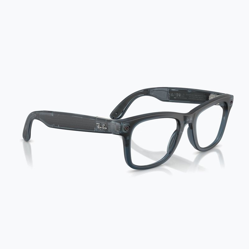 Ochelari cu cameră Ray-Ban Meta Wayfarer tp.mt.ocean/trs grey 4