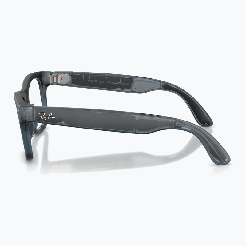 Ochelari cu cameră Ray-Ban Meta Wayfarer tp.mt.ocean/trs grey 5