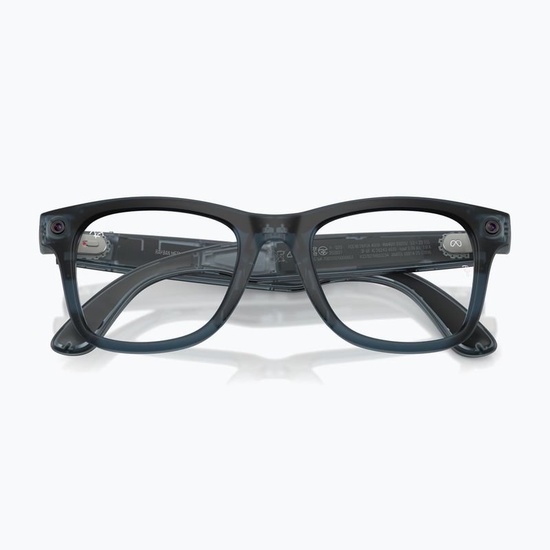 Ochelari cu cameră Ray-Ban Meta Wayfarer tp.mt.ocean/trs grey 6