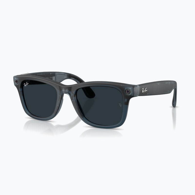 Ochelari cu cameră Ray-Ban Meta Wayfarer tp.mt.ocean/trs grey 7