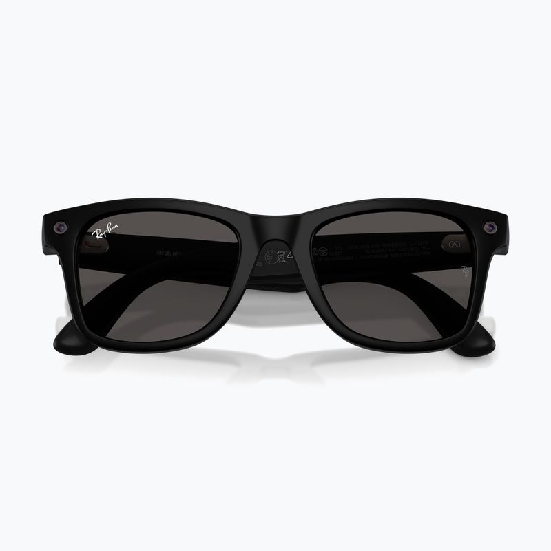 Ochelari cu cameră Ray-Ban Meta Wayfarer matte black/grey 5
