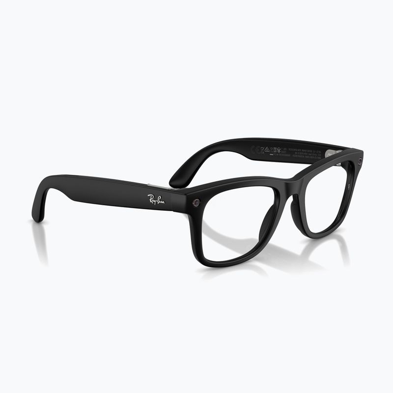 Ochelari cu cameră Ray-Ban Meta Wayfarer matte back/clear 4