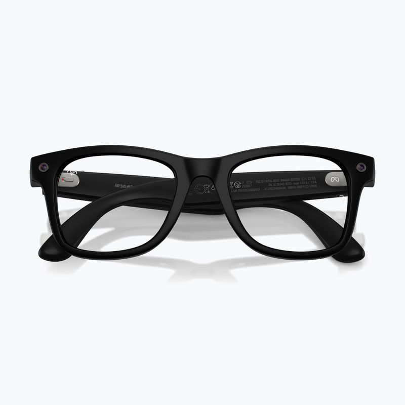 Ochelari cu cameră Ray-Ban Meta Wayfarer matte back/clear 6