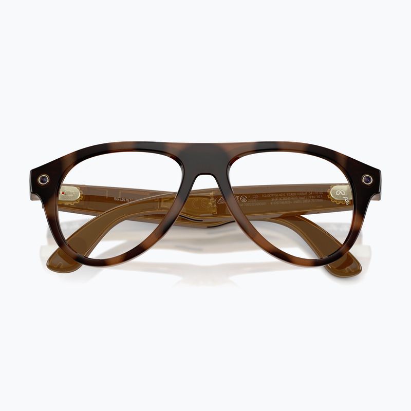 Ochelari cu cameră Ray-Ban Meta Aviator havana/trs brown 6
