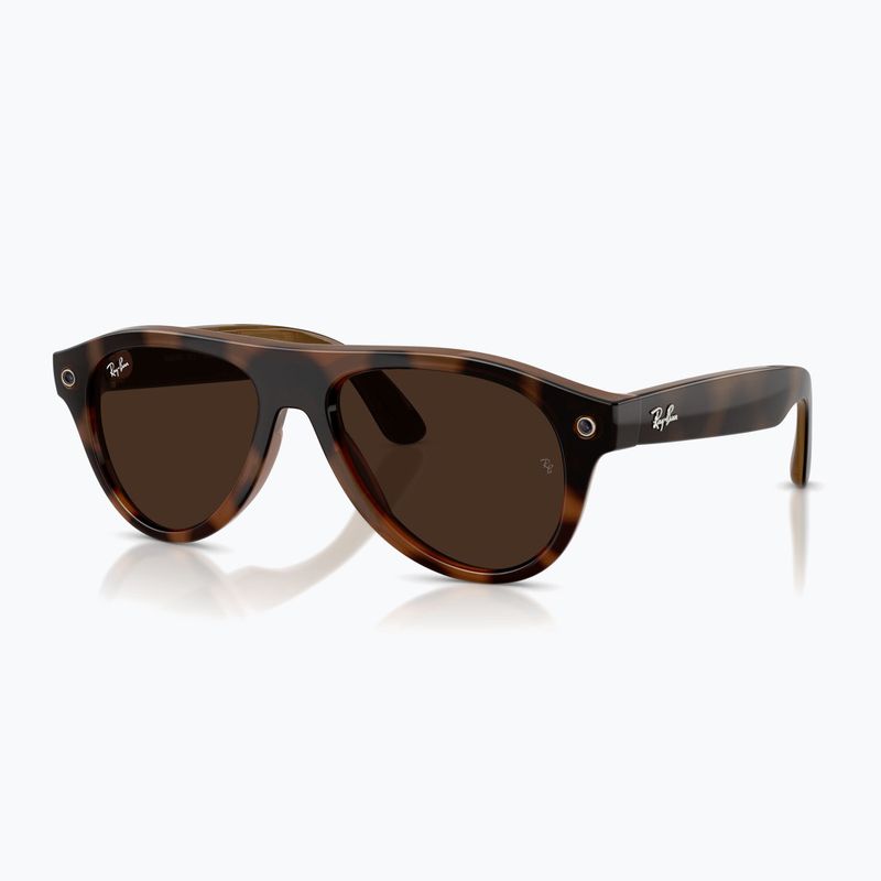 Ochelari cu cameră Ray-Ban Meta Aviator havana/trs brown 8