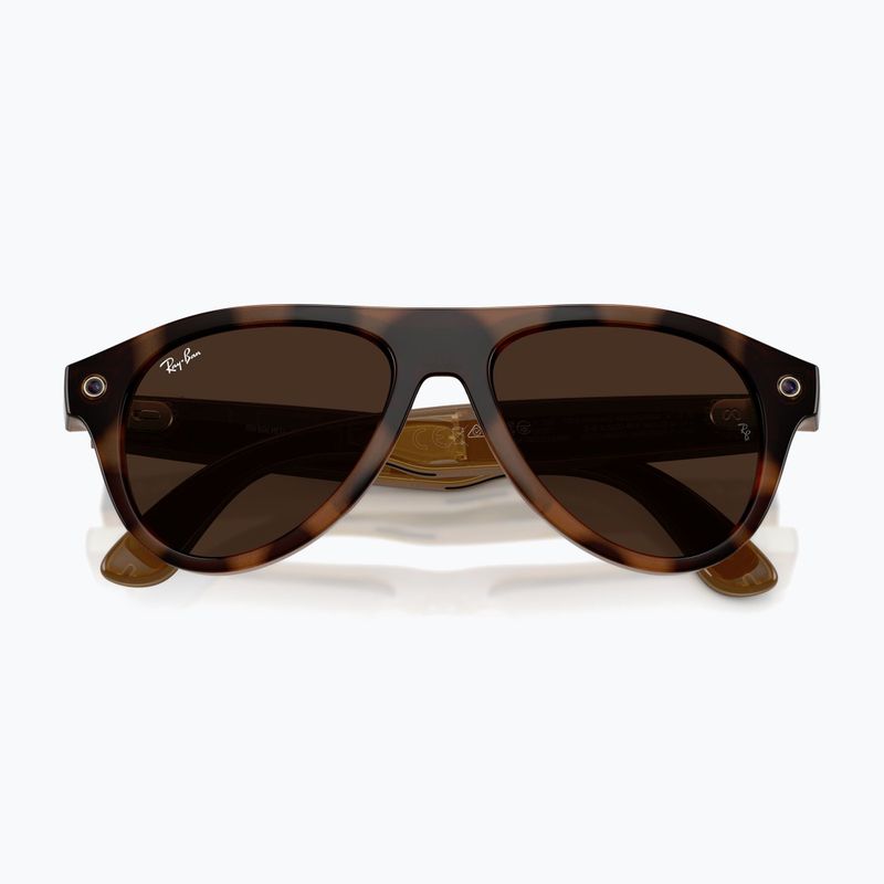 Ochelari cu cameră Ray-Ban Meta Aviator havana/trs brown 9