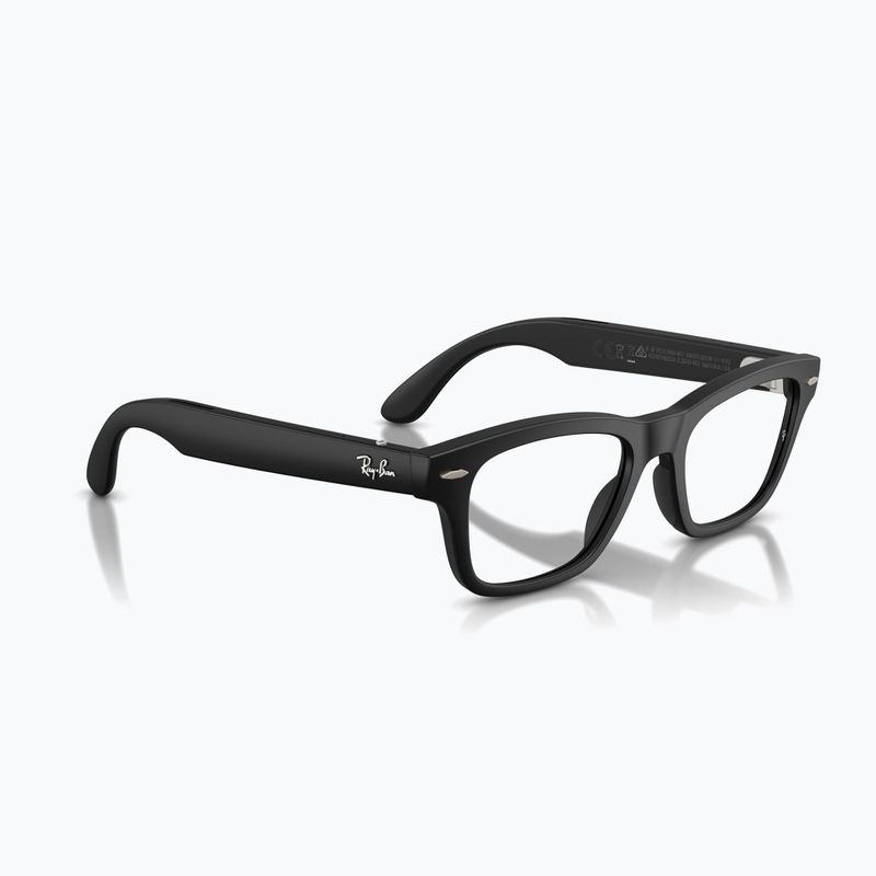 Ochelari cu cameră Ray-Ban Meta Burbank matte black/trs g.green