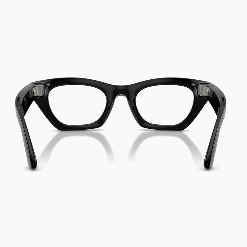 Ochelari cu cameră Ray-Ban Meta Zena shiny black/trs g. green 4
