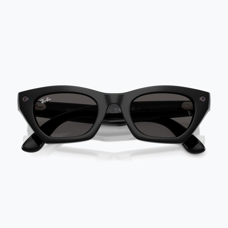 Ochelari cu cameră Ray-Ban Meta Zena shiny black/grey 6