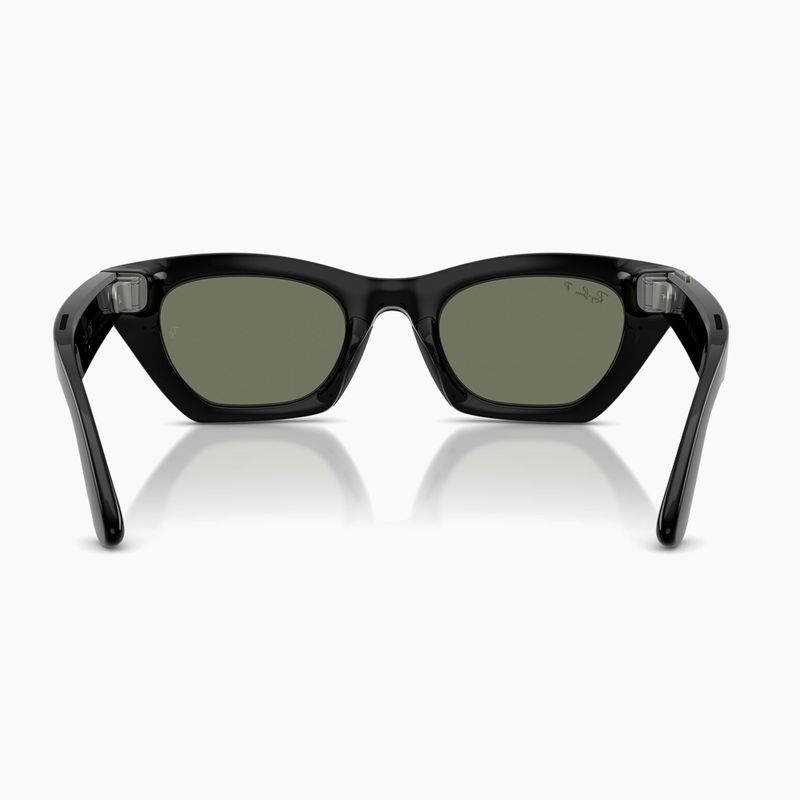 Ochelari cu cameră Ray-Ban Meta Zena shiny black/g15 green polar 3