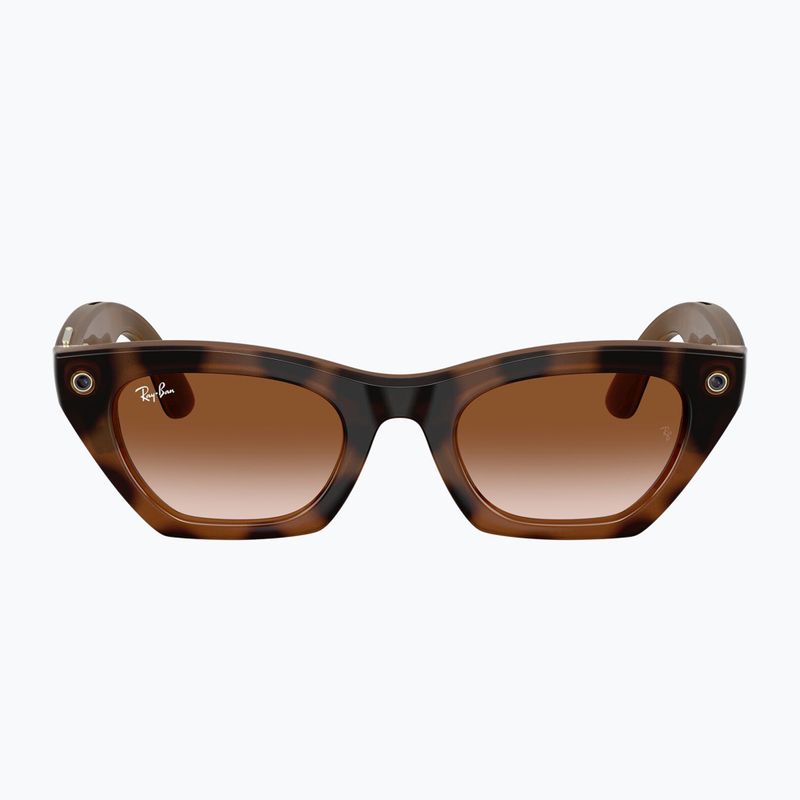 Ochelari cu cameră Ray-Ban Meta Zena havana/gradient brown 2