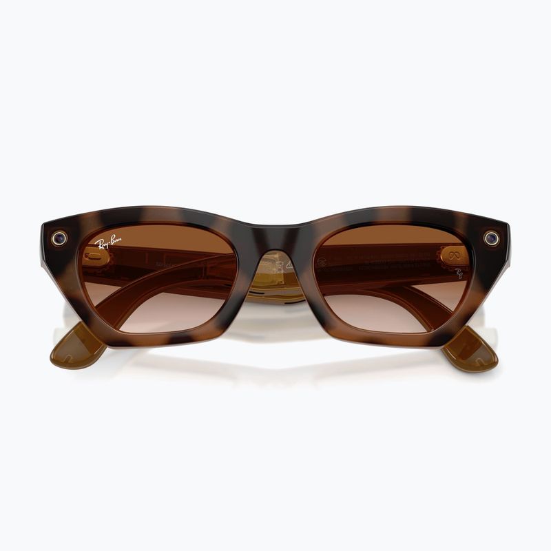Ochelari cu cameră Ray-Ban Meta Zena havana/gradient brown 6