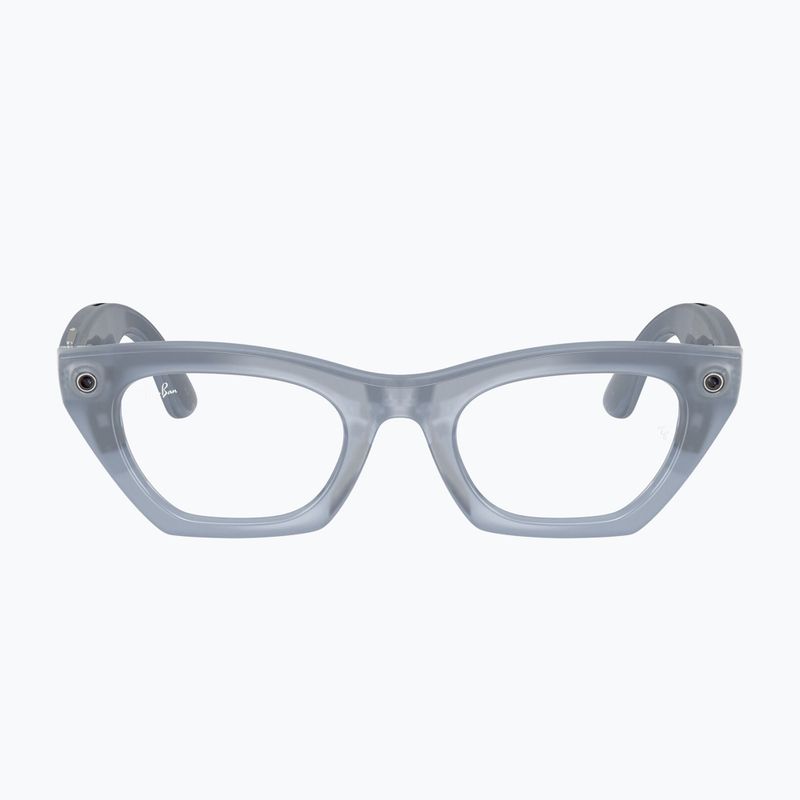 Ochelari cu cameră Ray-Ban Meta Zena milky grey lilac/trs copper 2