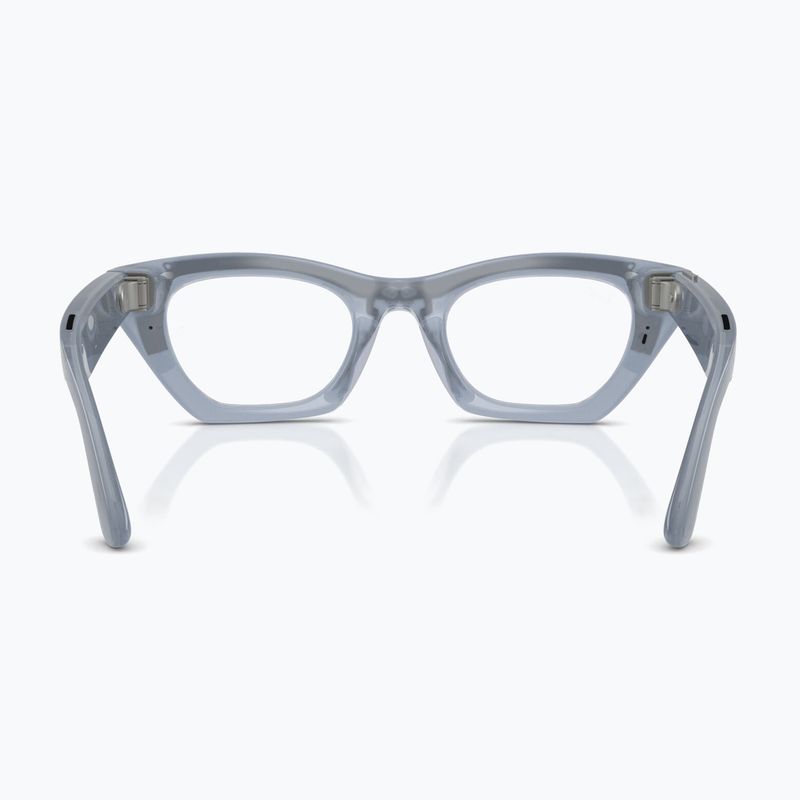 Ochelari cu cameră Ray-Ban Meta Zena milky grey lilac/trs copper 3
