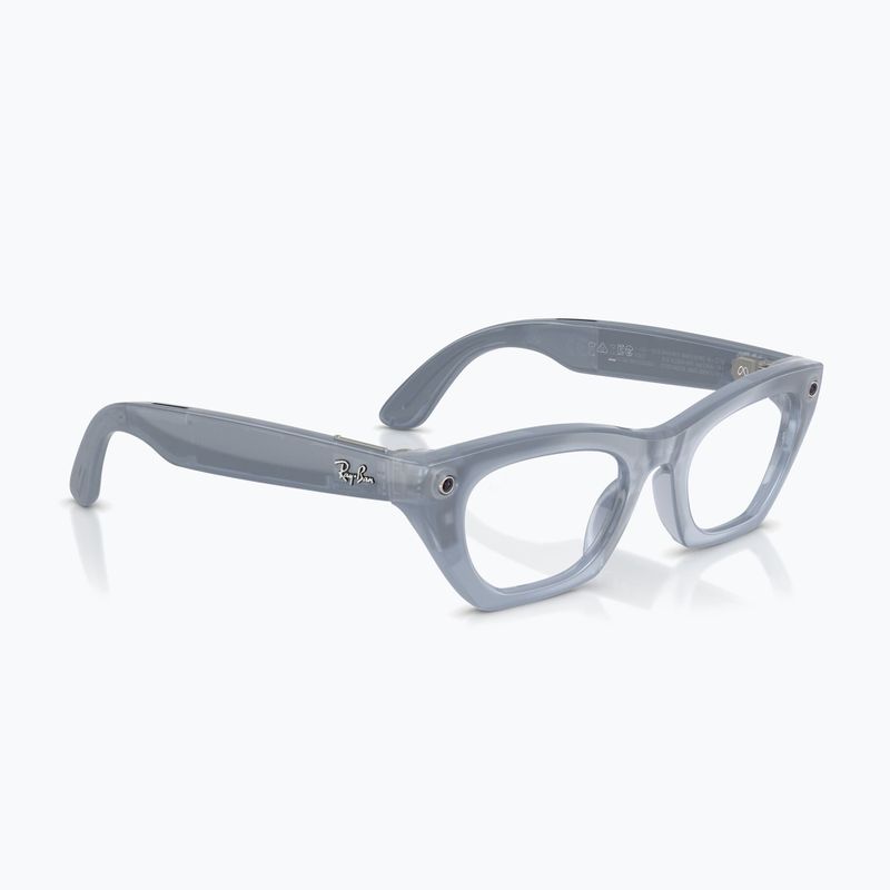 Ochelari cu cameră Ray-Ban Meta Zena milky grey lilac/trs copper 4