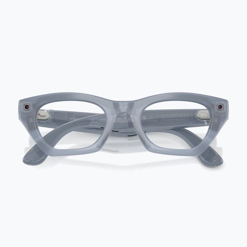 Ochelari cu cameră Ray-Ban Meta Zena milky grey lilac/trs copper 6