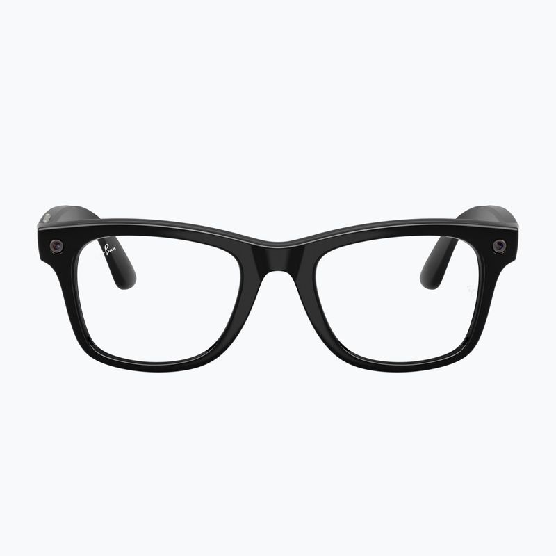 Ochelari cu cameră Ray-Ban Meta Wayfarer shiny black/trs grey 2