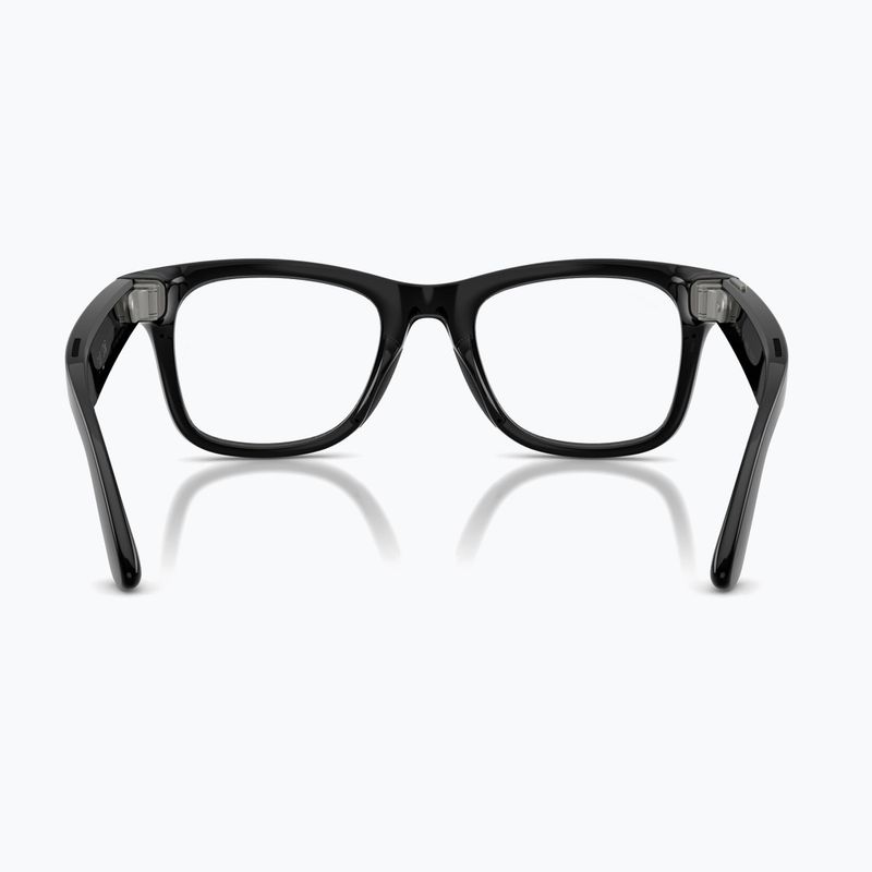 Ochelari cu cameră Ray-Ban Meta Wayfarer shiny black/trs grey 5