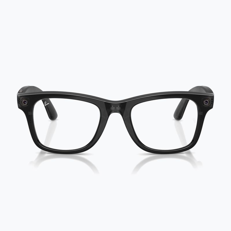 Ochelari cu cameră Ray-Ban Meta Wayfarer transp. black/trs aquamarine 2