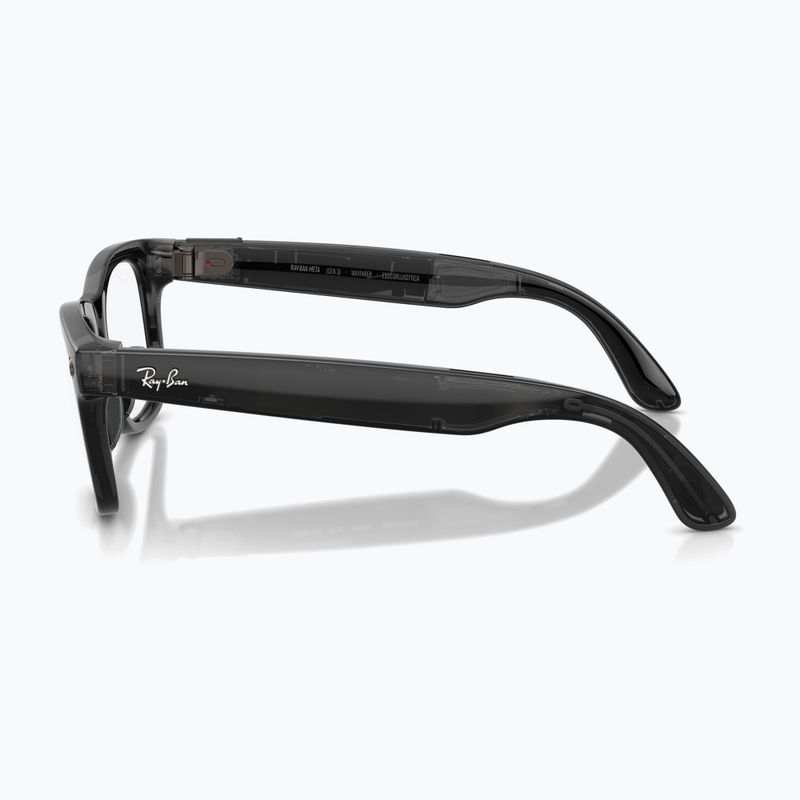 Ochelari cu cameră Ray-Ban Meta Wayfarer transp. black/trs aquamarine 5