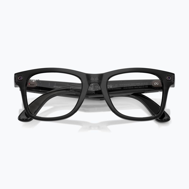 Ochelari cu cameră Ray-Ban Meta Wayfarer transp. black/trs aquamarine 6