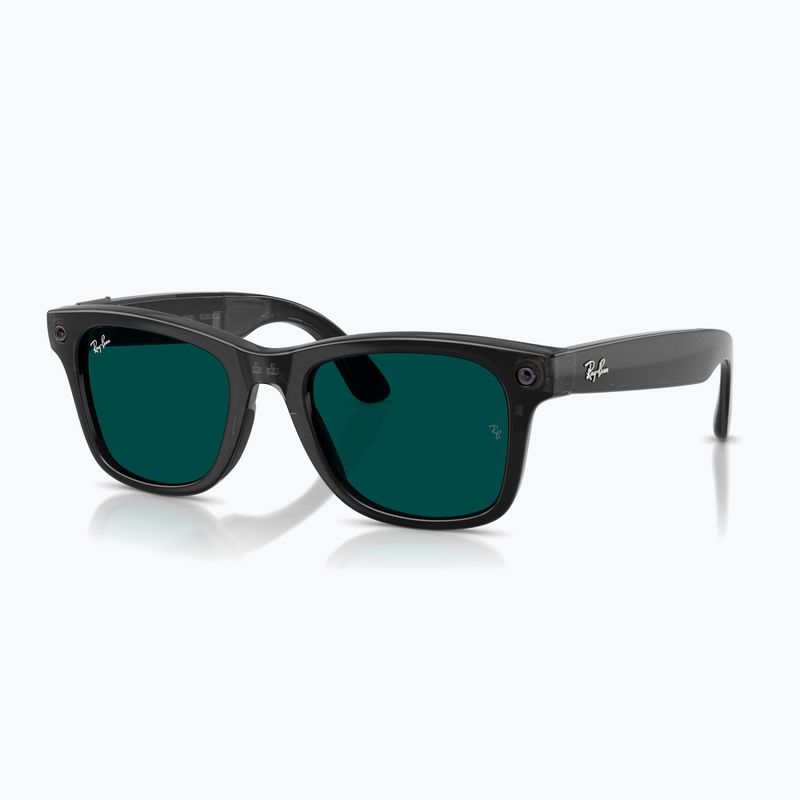 Ochelari cu cameră Ray-Ban Meta Wayfarer transp. black/trs aquamarine 7