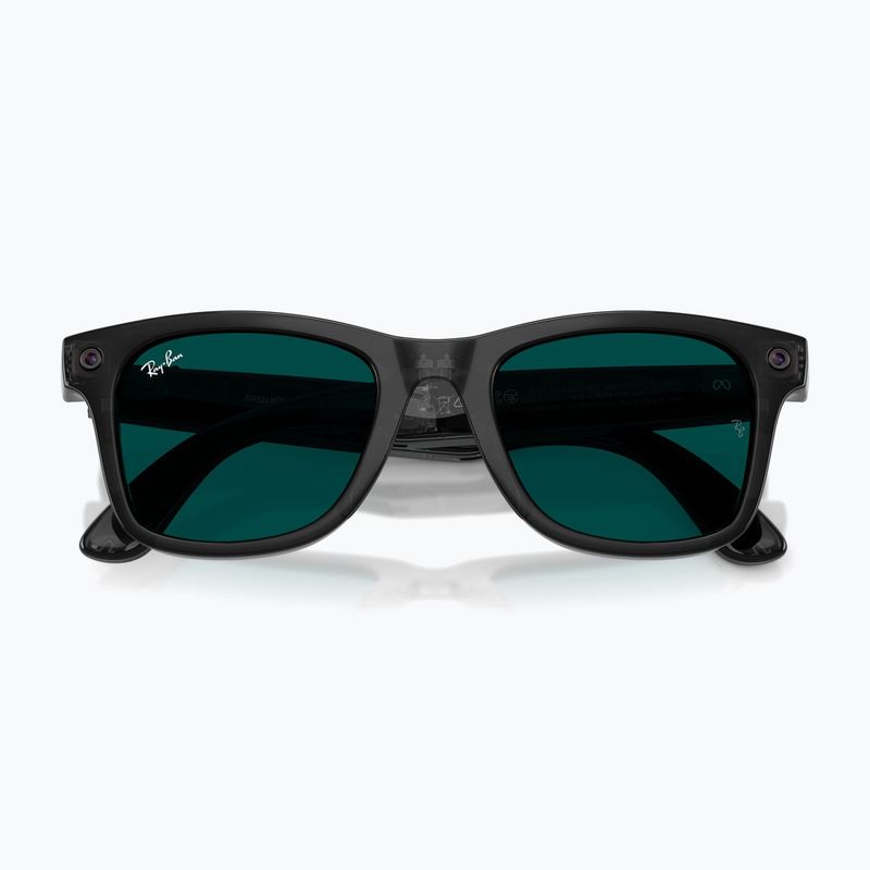Ochelari cu cameră Ray-Ban Meta Wayfarer transp. black/trs aquamarine 9